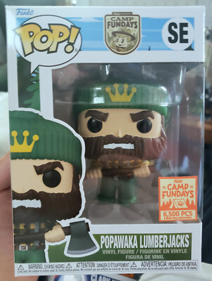 Funko Pop! Vinyl:  Popawaka Lumberjacks SE 1/6500 no damage with protector