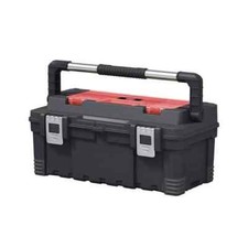 Keter 22” Hawk Tool Box DIY Case Secure  Accessible and Ready to Go