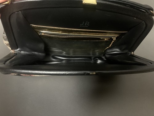 JR Miami Julius Resnick Blumenmuster Teppich Tasche Geldbörse USA Kuss Lock - Bild 7 von 7