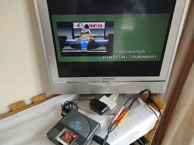 F1 Circus World Champion set NEC PC Engine TurboGrafx-16 PCE games