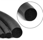 Schwarz EPDM Schwamm Gummi Runde Dichtungsstreifen Durchmesser 2 mm ~ 25 mm