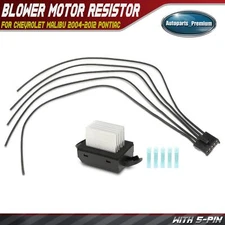 Heater Blower Motor Resistor for Chevy Malibu 04-12 Pontiac G6 Saturn Aura 5Pins