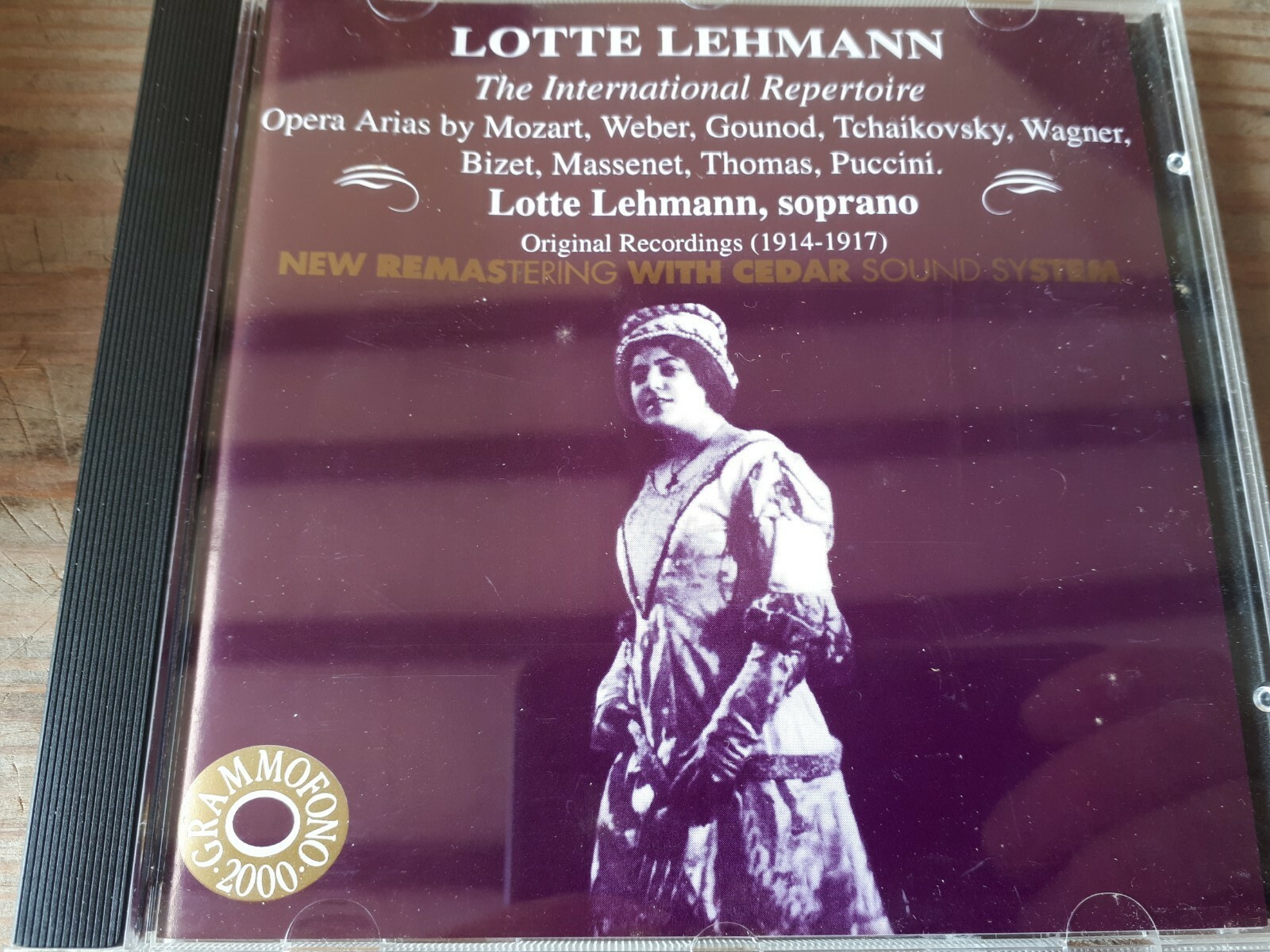 LOTTE LEHMANN THE INTERNATIONAL REPERTOIRE - CD COME NUOVO