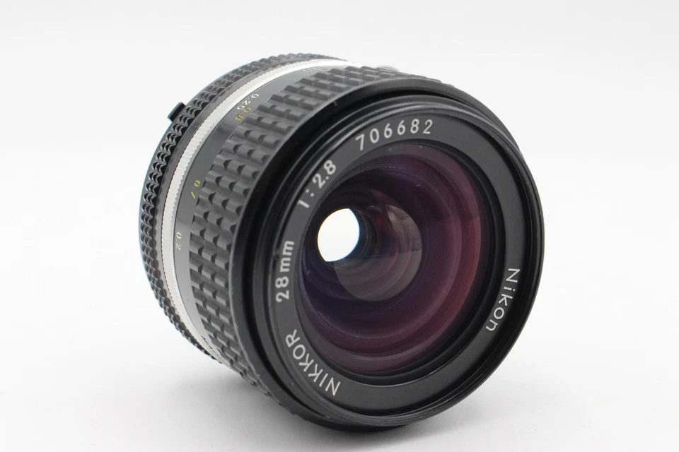 [ EXC5+] Lente gran angular Nikon Ai-s Ais Nikkor 28 mm f/2,8 MF de JAPÓN #12796 Foto 3 de 4