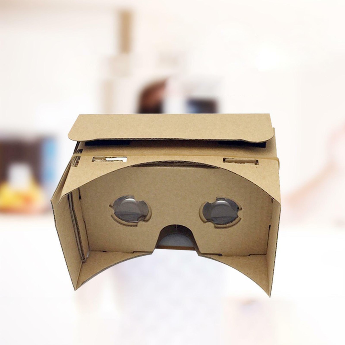 DIY Cardboard for Google Virtual Reality 3D VR Case V1 Compact Portable  Fits All