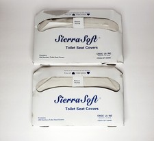 2 Pack of Disposable Toilet Seat Covers Sierra Soft