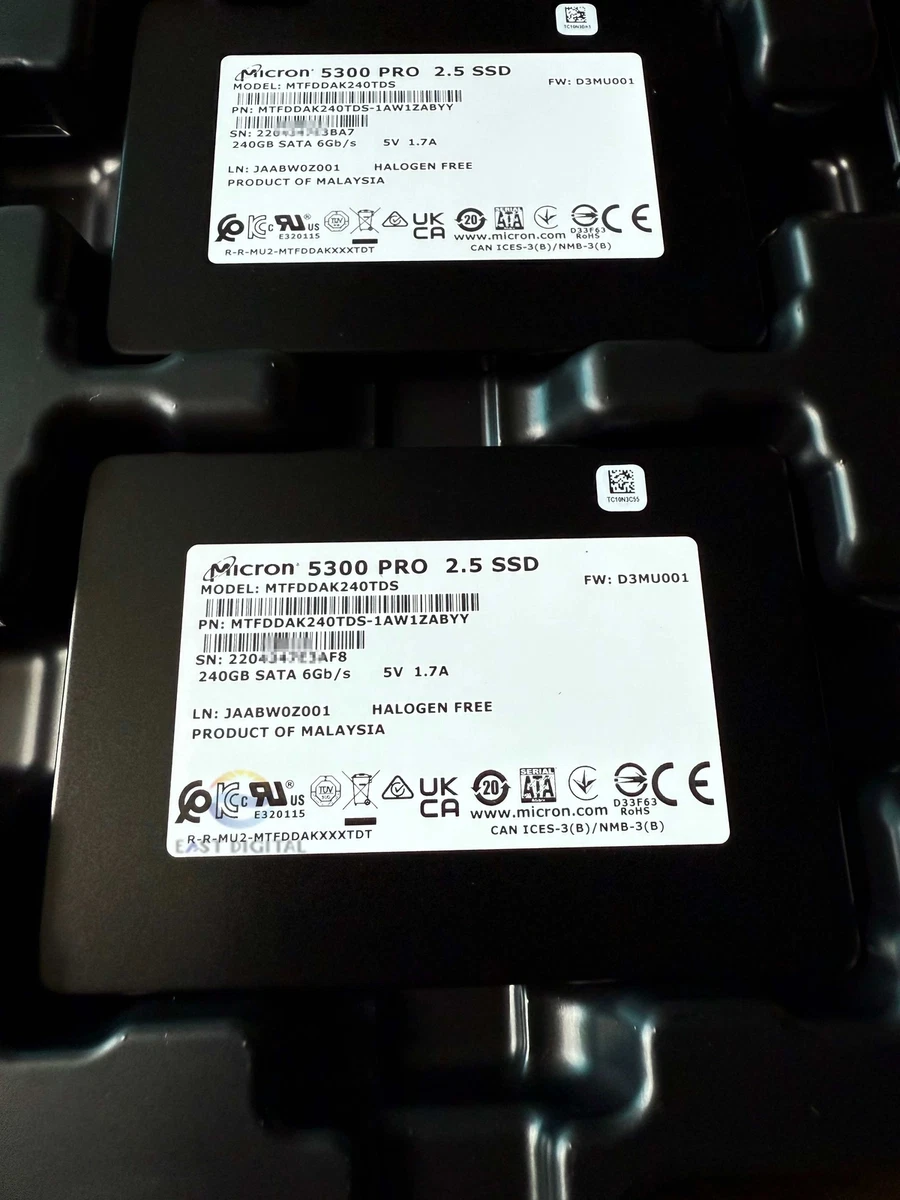 Micron 240 GB Storage Capacity Solid State Drives for sale | eBay