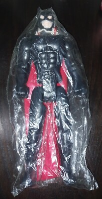 Vintage Bootleg 12'' Batman w/ Parachute Made of Hollow Plastic