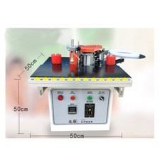 Edge Banding Machine Woodworking Edge Bander Double Sided Gluing Machine 220V