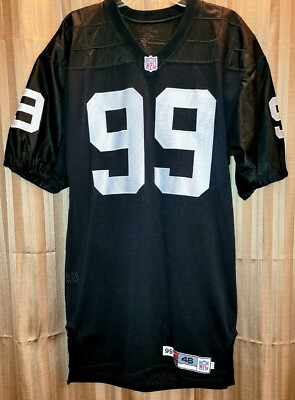 Vintage 1999 Oakland Raiders Jersey #99 Size 46 | eBay