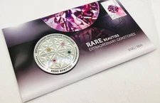 2017 Rare Beauties - Extraordinary Gemstones Medallion Cover #/3500