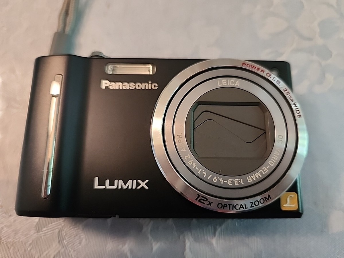 Panasonic DMC-ZS5 12.1MP Digital Camera Black Untested | eBay
