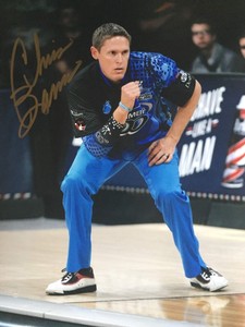 Chris Barnes Signed Autographed Pba Bowling Championship 8x10