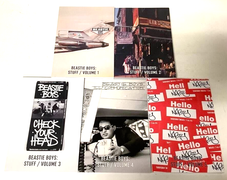 2022 Beyond the Streets Beastie Boys Zines Stuff Volumes 1 2 3 4 5