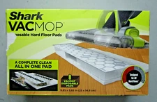Shark VACMOP Disposable Hard Floor Vacuum And Mop Pad Refills Home 8 Count