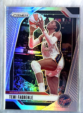 Temi Fagbenle 2024 Panini Prizm WNBA Silver Prizm Card-#136 Indiana Fever