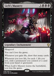 Lich's Mastery x4 - Dominaria - NM-Mint, English - Dominaria