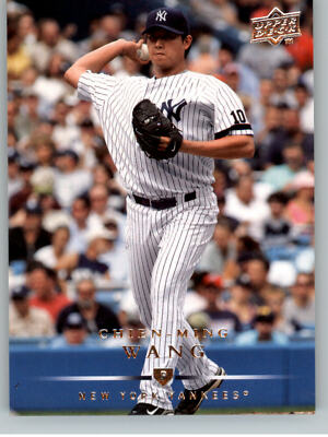2008 Upper Deck Baseball -#587 Chien-Ming Wang -  NY Yankees