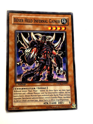 Yu Gi Oh! - Karte Böser Held Infernal Gainer / DP06-DE007/Common/ VG/DE