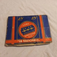 Dispenser Vintage Lame Lamette Blade LA NAZIONALE SPECIALE 10 scatole sigillate