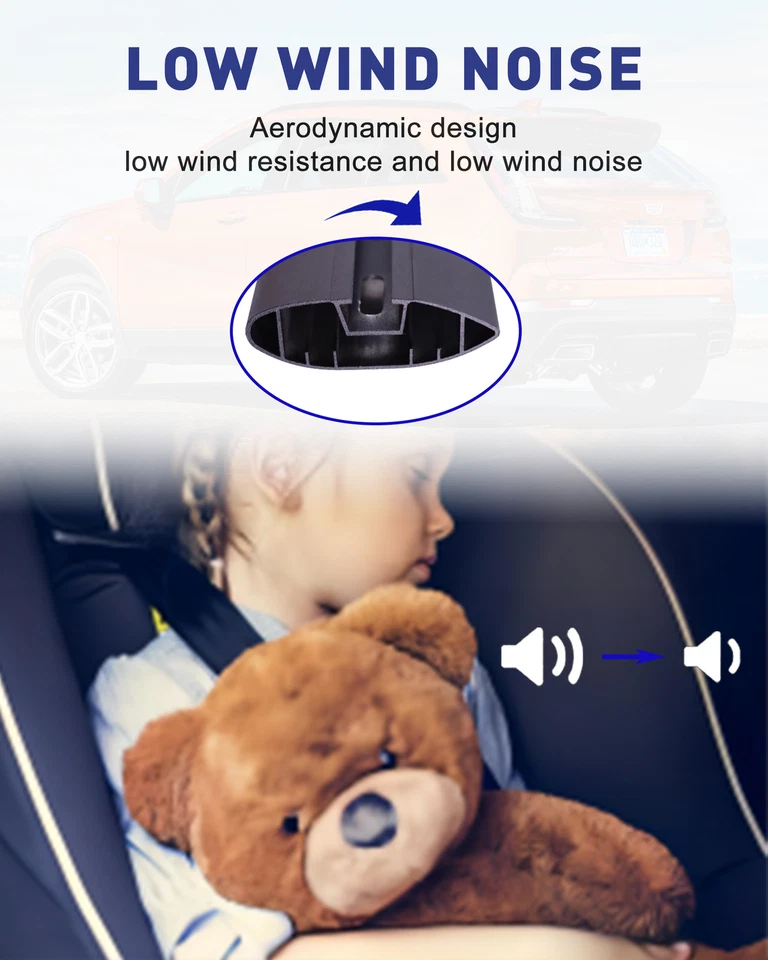 Barra transversal para equipaje portaequipajes de riel de techo Lexus NX200 NX200t NX300 NX300 2015-2021 Foto 4 de 4