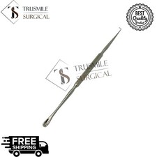 OR Grade Gross Ear Hook And Spoon 2.5mm Angled 90  Hook ENT Surgical Instruments