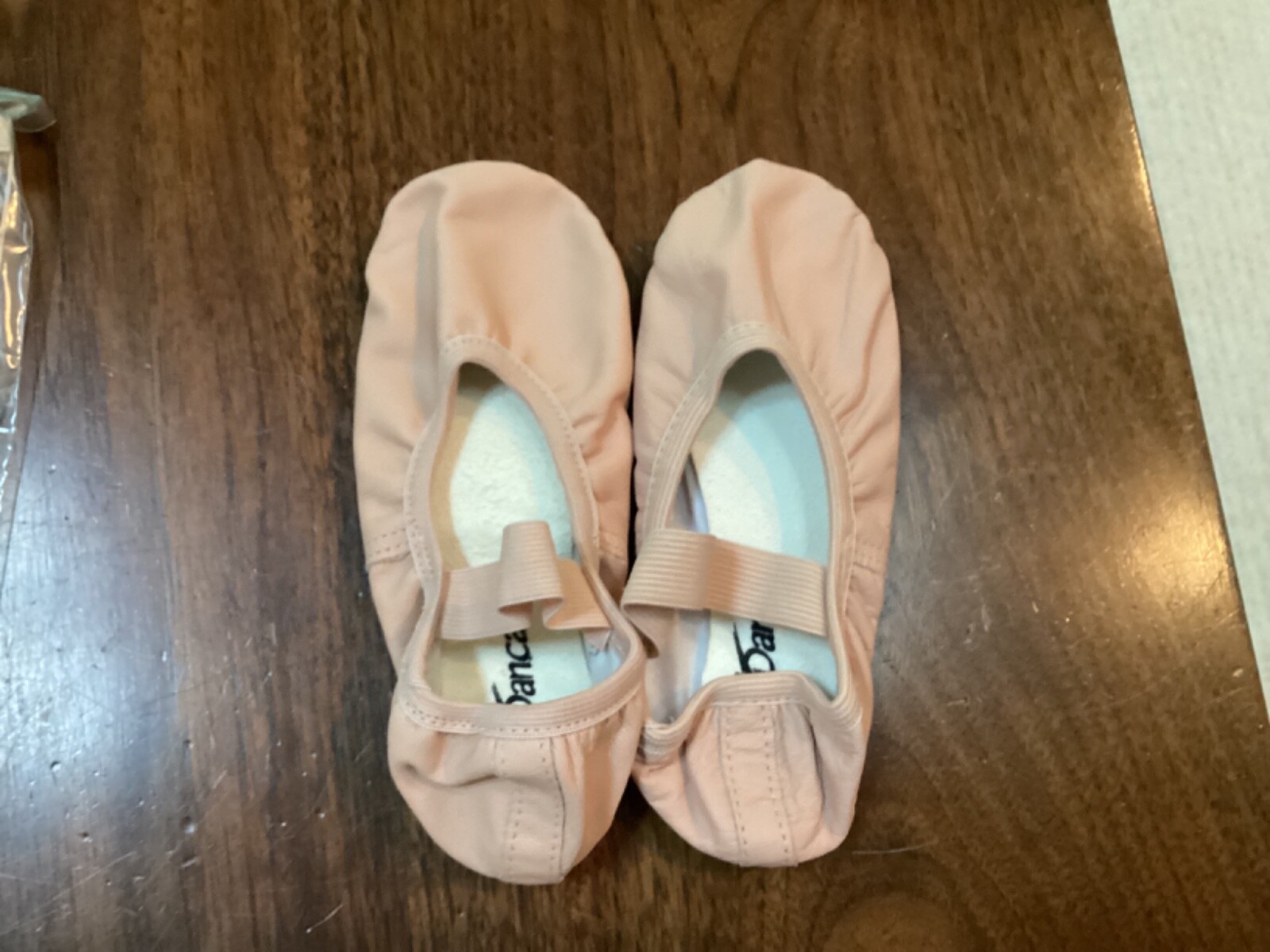 SAOLA Pantofola da ballo So Danca Blossom bambino suola intera in pelle nuova con etichette