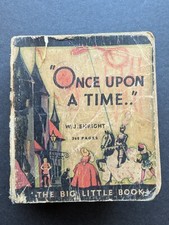 ONCE UPON A TIME #718-BIG LITTLE BOOK-WJ ENRIGHT-1933 VG