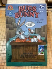 US FDC 1997 Bugs Bunny First Day Cancel on DC Comic Book by USPS Scott 3137 |