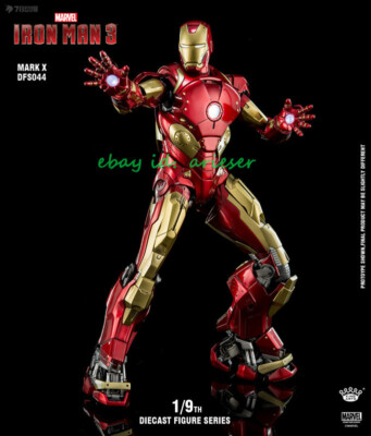キングアーツアイアンマン3 DFS044 アイアンマン マークX 1/9スケール King Arts 1/9 Dfs044 Iron Man 3 Mark10 Diecast Series 24cm Action