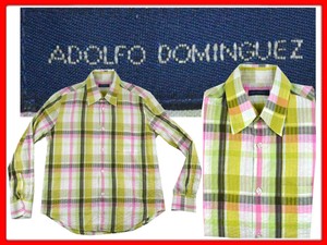 ADOLFO DOMINGUEZ Camisa Hombre M *AQUí CON DESCUENTO* AD03 T1P | eBay