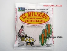 El Milagro Corn Tortillas Maiz - 24 Packs - PAPER - Always Fresh - Priority Ship