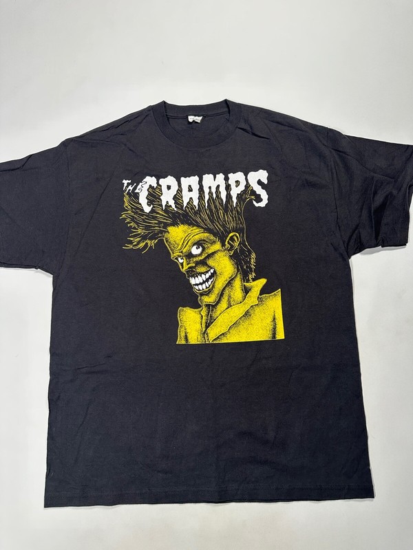 Vintage The Cramps Bad Music For Bad People T Shirt Mens Size XL Punk Rock Vtg