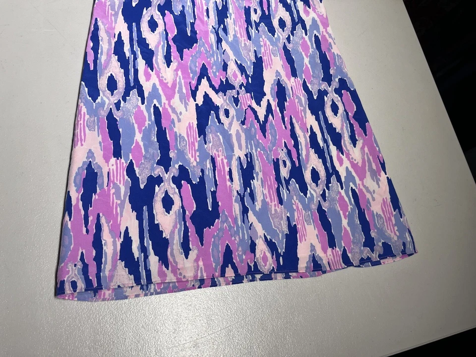 Camiseta sin mangas Lilly Pulitzer para mujer XXS Lela vestido de seda amatista demasiada Foto 3 de 4