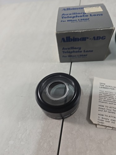 Albinar-ADG Auxiliary Telephoto Lens For Nikon L35AF - Picture 4 of 8