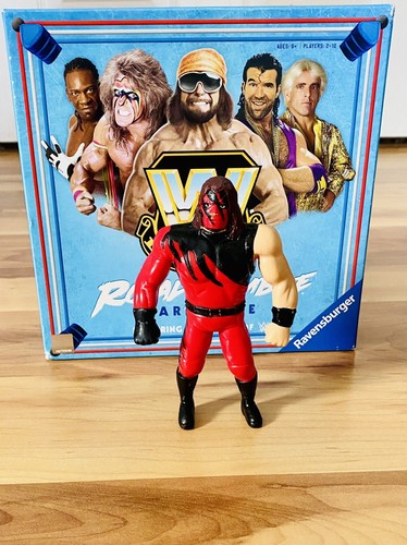 Kane WWF Bend Ems Wrestling 1998 Just Toys Titan S...