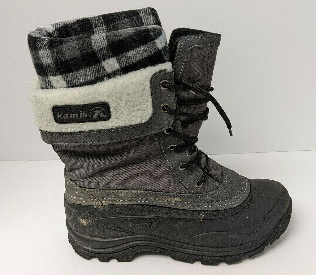 Kamik Sugarloaf Snow Boots, Charcoal, Women's 10 M - image 1
