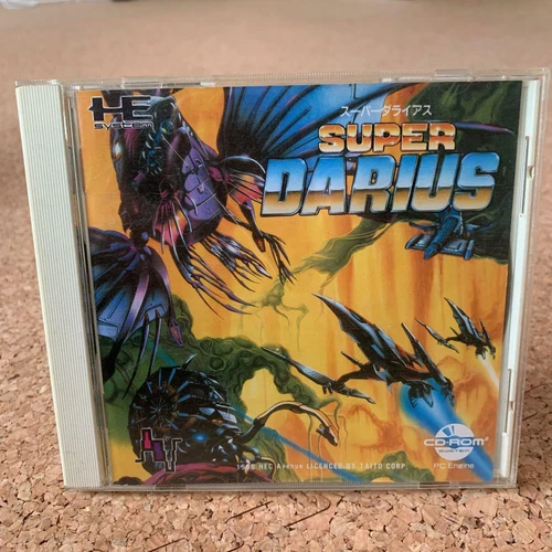 PC Engine CD-ROM Software Super Darius