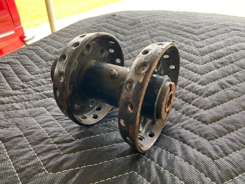 Harley Davidson Ironhead Sportster Rear Drum Brake Wheel Hub - Foto 6 di 7