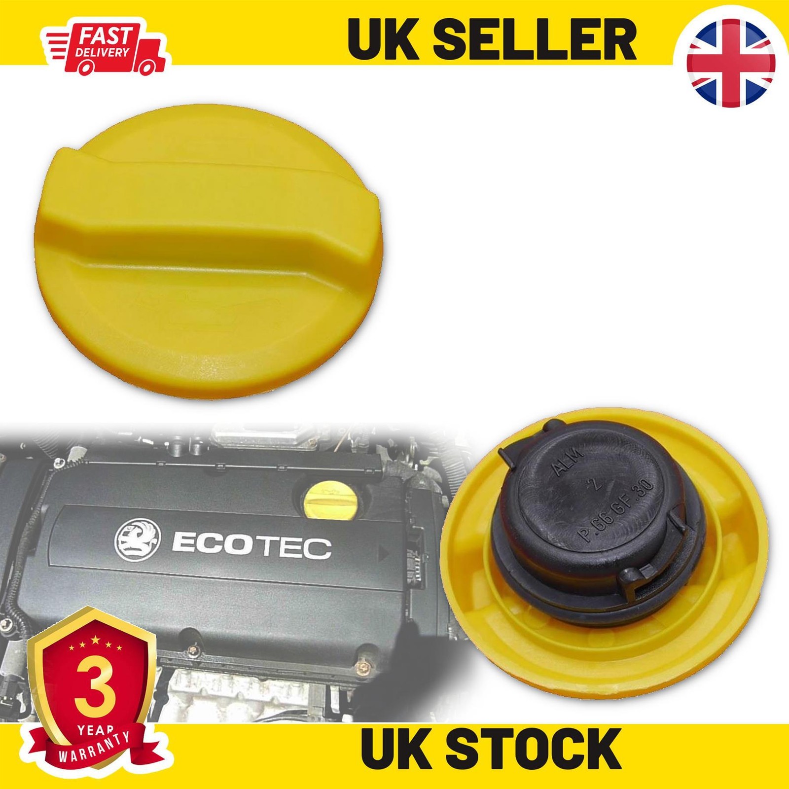 Oil Filler Cap Fits VAUXHALL OPEL Tigra Vectra B C Zafira  650103