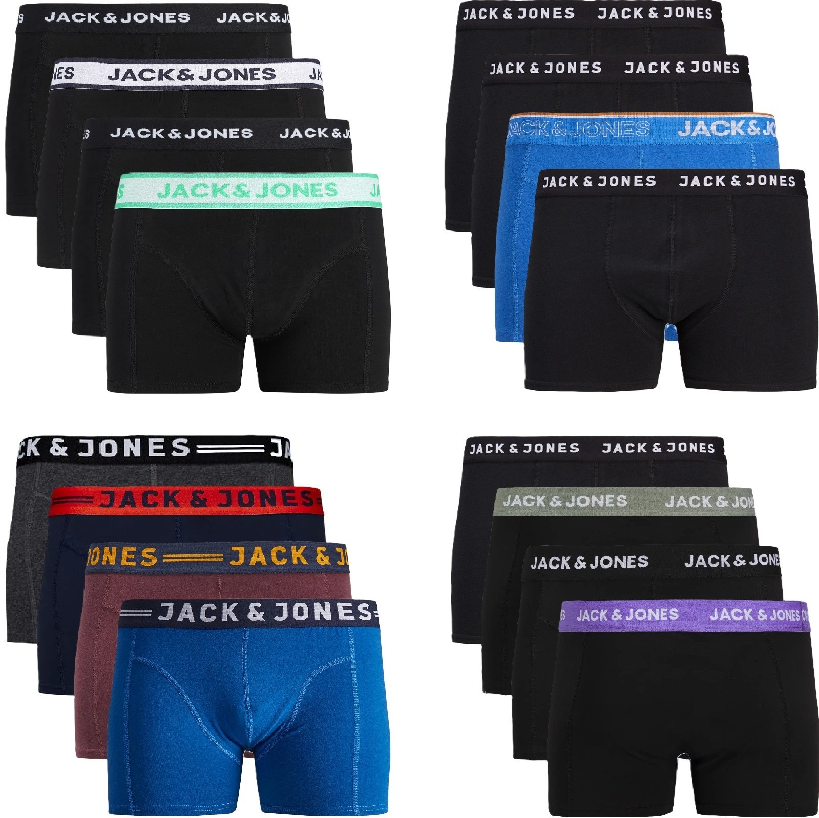 Boxer Jack Jones da uomo - Confezione da 4