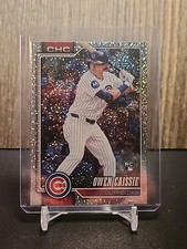 2026 Topps Series 1 Celebration Confetti Owen Caissie RC #233