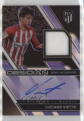 2020 Panini Obsidian Jersey Electric Etch Purple 57/75 Luciano Vietto Auto 1cc7