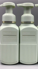 Bath  Body Works Balsam  Bergamot Clean Foaming Hand Soap 8.75 Fl Oz S/2 9414
