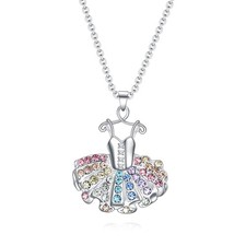 Ballerina Ballet Necklace Gifts for Women Girls,Dance Recital Gifts Ballet Ne...