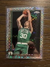 2025-26 Topps Chrome - Sam Hauser #14 X-Fractor