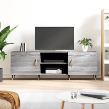 Meuble TV Armoire Basse Centre de Divertissement Bois d'Ingénierie vidaXL