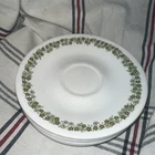 Corelle Crazy Daisy Spring Blossom Vintage Set Of 10 Saucers