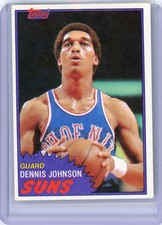 1981-82 Topps - Dennis Johnson #34 Phoenix Suns Basketball Card
