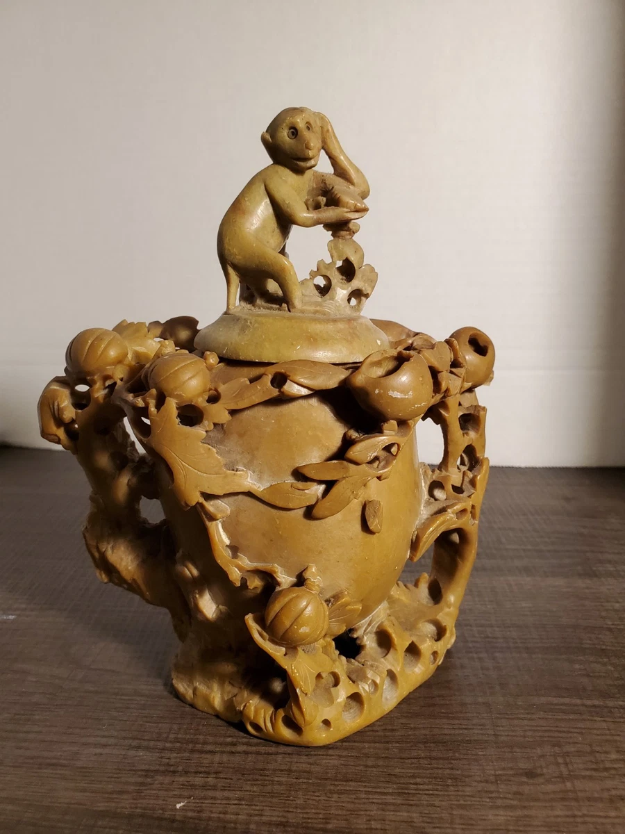 自然场景中国风石制雕像、雕像| eBay